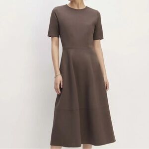 Everlane dream dress short sleeve-Midi Dress